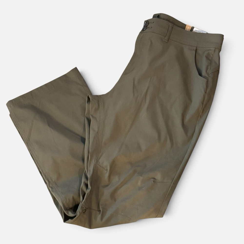 prAna Halle Pant Plus Slate Green Hiking Outdoor Gorpcore Women's Size 18W NEW